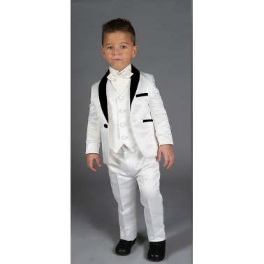 Costume Queue De Pie Blanc Bebe