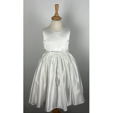 Robe enfant Celine Blanc bapteme.