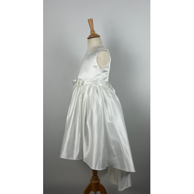 Robe enfant Celine Blanc bapteme.