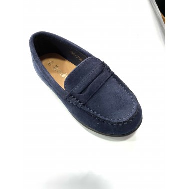 copy of Mocassin enfant daim bleu marine