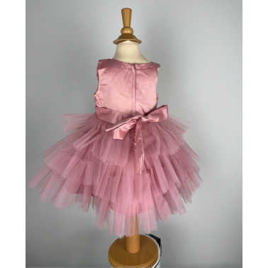 Robe cérémonie fille rose Lital