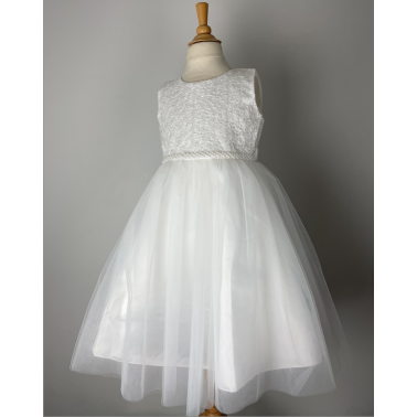 Robe cérémonie blanche Sophia