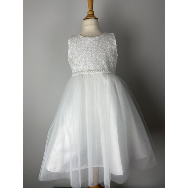 Robe cérémonie blanche Sophia