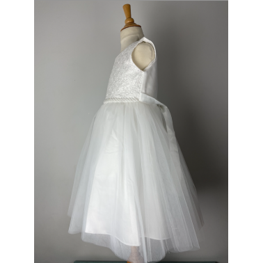 Robe cérémonie blanche Sophia