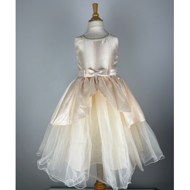 Robe enfant doré Sterna mariage et cérémonie