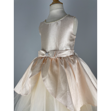 Robe enfant doré Sterna mariage et cérémonie