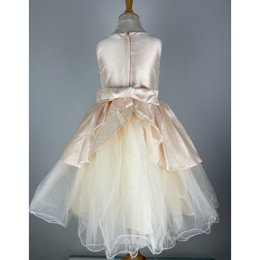 Robe enfant doré Sterna mariage et cérémonie